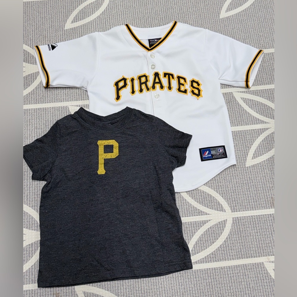 Pittsburgh Pirates Kids Jersey and Pirates Tee